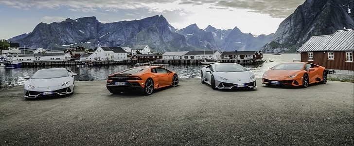 Lamborghini Huracan lineup