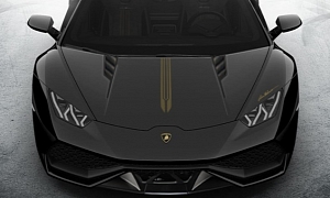 Lamborghini Huracan Gold Edition Rendered