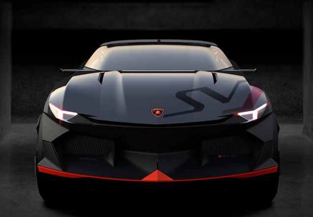 Lamborghini Hyper SUV Concept Looks Like a Lifted Aventador - autoevolution