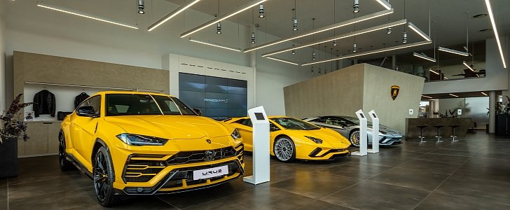 Lamborghini Bucharest Showroom