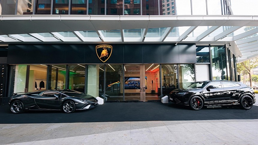 Lamborghini opens new showroom in Ho Chi Min, Vietnam