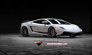 Lamborghini Gallardo LP570-4 Superleggera Gets Vorsteiner Wheels and Carbon Fiber Aero Kit