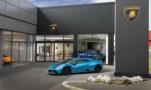 Lamborghini Manchester Opens New Showroom, Maybe That’ll Keep Cristiano Ronaldo Happy