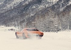 Lamborghini Miura Drifting In The Snow Is One Fine Pastime Activity