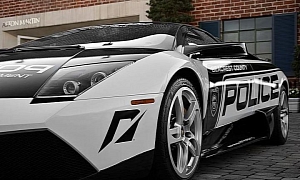 Lamborghini Murcielago LP640-4 Police Car