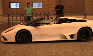 Lamborghini Murcielago LP640 Versace Roadster Spotted in Dubai