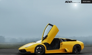 Lamborghini Murcielago Rides on ADV.1 Wheels