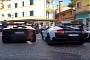 Lamborghini Murcielago SV and Aventador SV V12 Rev Battle Is Pure Eargasm