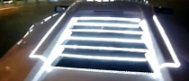 Lamborghini Murcielago With Tron Lights