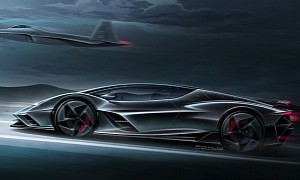 Lamborghini MVF22, a CGI Project Inspired by the F-22 Raptor, Might Come to Life