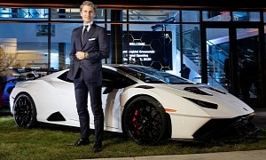 Lamborghini Opens New U.S. Showroom, Says It's on Track to Set New Sales Record