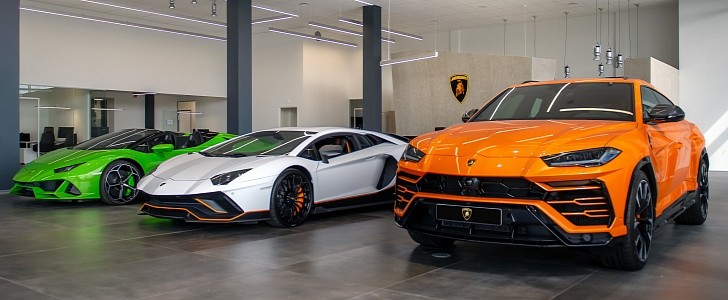 Lamborghini Showroom - Stockholm
