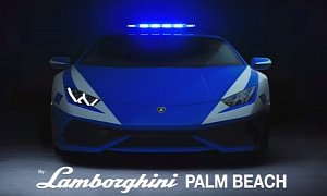 Lamborghini Police Car Is Not Here to Serve and Protect <span>· Video</span>