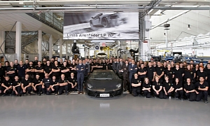 Lamborghini Produces 2,000th Aventador