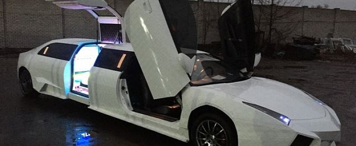 Lamborghini Reventon Limo Is Based on Mitsubishi Eclipse ...