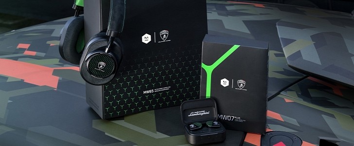 Lamborghini and Master & Dynamic wireless headphones