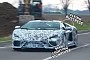 Lamborghini's Most Powerful Production Car Spied With Sian Lighting Signature