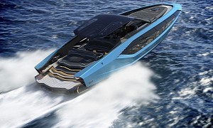 Lamborghini's New 63 Motor Yacht Is a Hypercar for the Sea