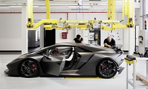 Lamborghini Sesto Elemento Production Detailed