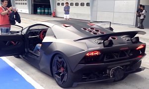 Lamborghini Sesto Elemento Track Footage Sets Your Pants on Fire