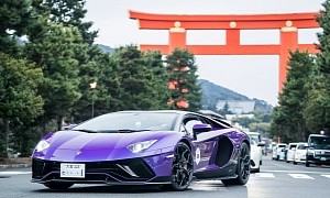 Lamborghini Sets World Record in Japan While Celebrating the Brand's 60th Anniversary