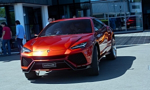 Lamborghini Showing Off Urus Concept at Italian HQ