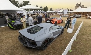 Lamborghini Steals the Show at Salon Prive and Hampton Court Events