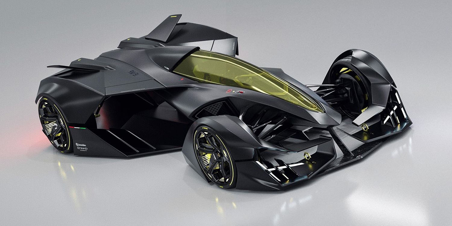 Lamborghini Supersonico Unofficial Concept Is a One-Seat Electric Track  Weapon - autoevolution