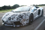 Lamborghini Teases Aventador in Camo