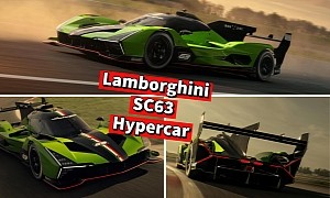 Lamborghini Unveils SC63 Hypercar, Will Compete at the 24 Hours of Le Mans