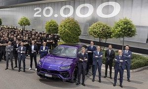 Lamborghini Urus Breaks Record After Record, New Production Milestone Achieved