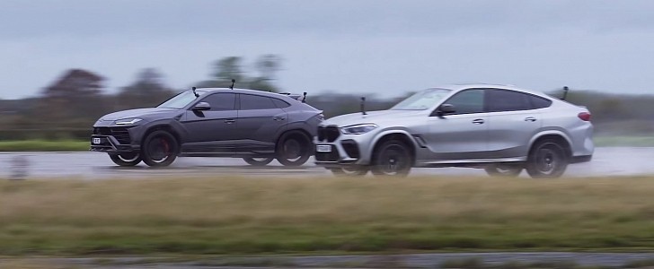 Lamborghini Urus versus BMW X6M