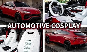 Lamborghini Urus Dresses Up As Little Red Riding Hood, Is a Big Bad Wolf Under the Hood
