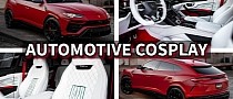 Lamborghini Urus Dresses Up As Little Red Riding Hood, Is a Big Bad Wolf Under the Hood