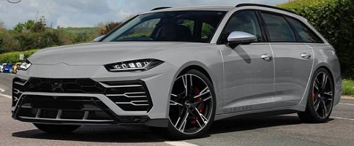 Lamborghini Urus Face Swap for 2020 Audi RS6: rendering