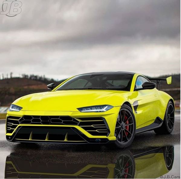 Lamborghini Urus Face Swap For Aston Martin Vantage Looks Fitting