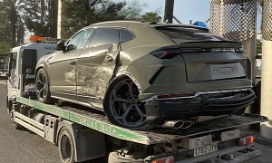 Lamborghini Urus Fails to Enjoy the Island Life, Gets Crashed in Ibiza