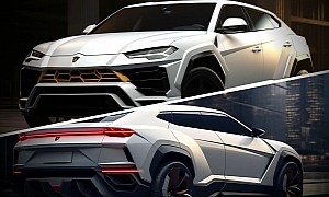 Lamborghini Urus Gains a Second Facelift in Fantasy Land Complete With Electrified Power