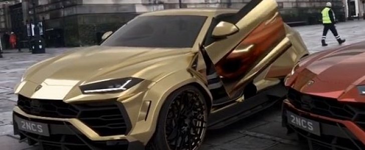 Lamborghini Urus Gets Lambo Doors