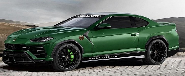 Lamborghini Urus Muscle Car Looks Like an Exotic Camaro Rendering