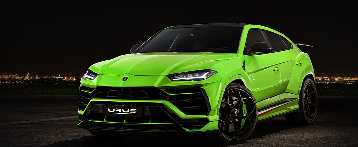 Lamborghini Urus Performante rendering