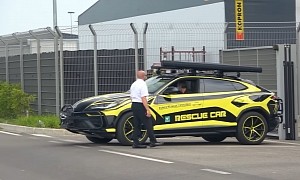 Lamborghini Urus Rescue Car Accompanying Prototypes Looks Like It's Built for Action