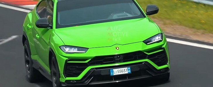 Lamborghini Urus Spied Testing at the Nurburgring: Hotter SUV in the Works?