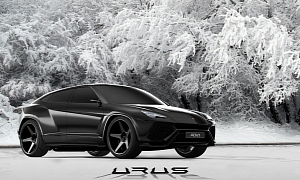 Lamborghini Urus SUV Gets ADV.1 Wheels via Rendering