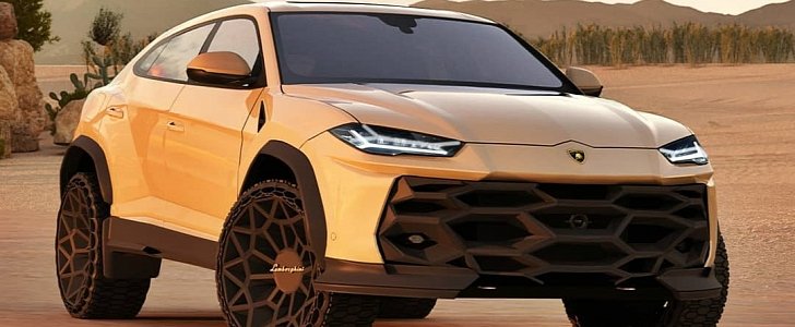 Lamborghini Urus "Terrain Tamer" rendering