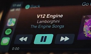 Lamborghini V12s Can Now Rev to the Tune of Officially Selected Spotify Songs