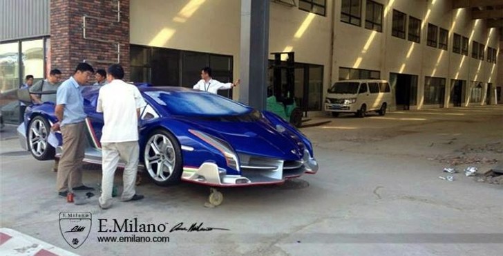 Lamborghini Veneno Chinese replica