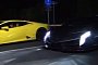 Lamborghini Veneno and Huracan Race on Italy's Streets at Night