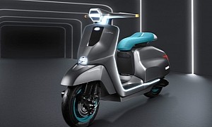 Lambretta Reveals Elettra, a Vintage-Flavored Electric Scooter for the Future