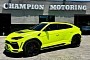 LaMelo Ball's Neon Yellow Lamborghini Urus Boasts Flashy Colors From Every Angle